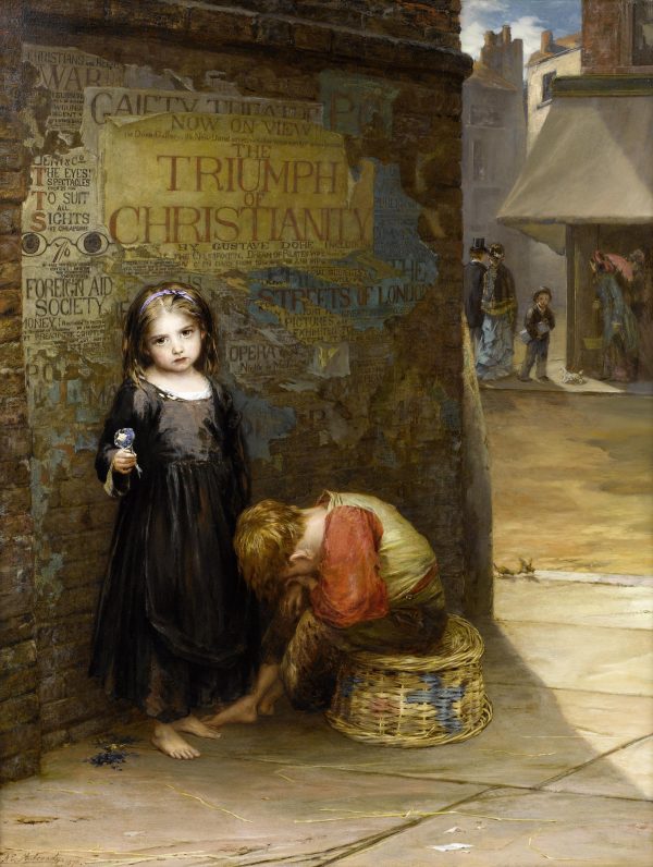 Uncared For by Augustus Edwin Mulready