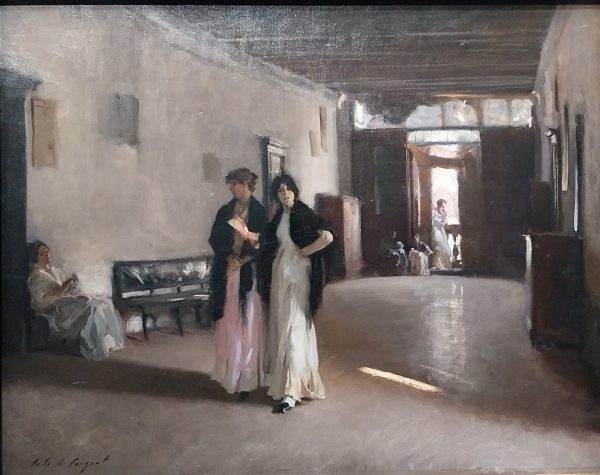 Venetian Interior by John Singer Sargent