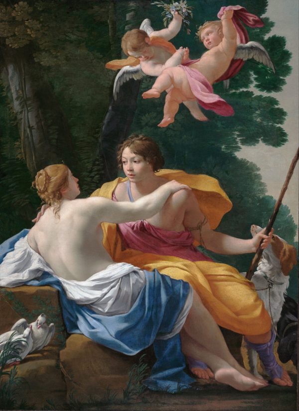 Venus and Adonis by Simon Vouet