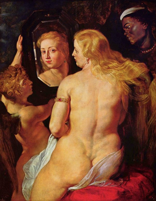 Venus at a Mirror by Peter Paul Rubens