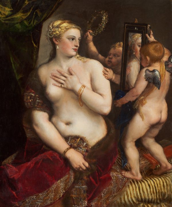 Venus at her Toilet by Titian