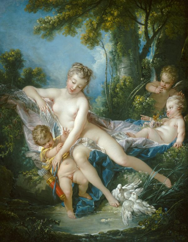 Venus Consoling Love by Francois Boucher