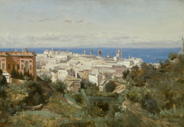 View of Genoa by Jean-Baptiste-Camille Corot