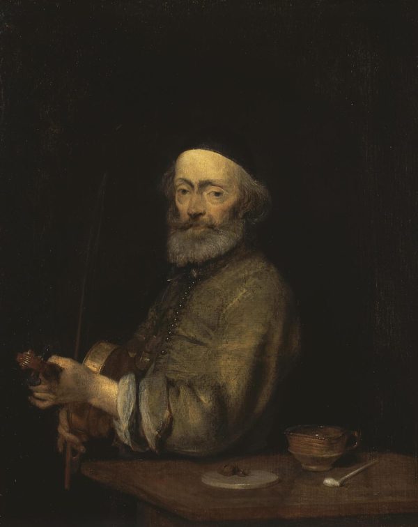 Violinist by Gerard ter Borch