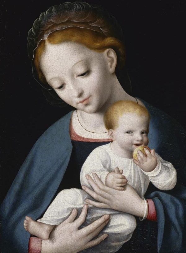 Virgin and Child by Cornelis Van Cleve