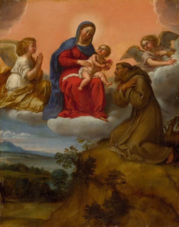 Virgin and Child Adored by Francesco Albani