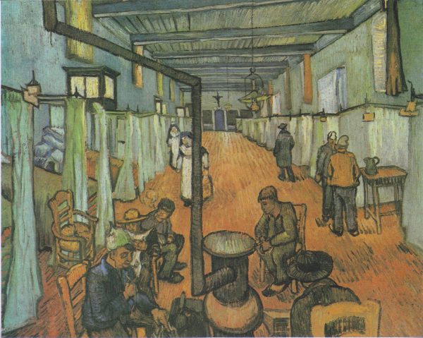 Ward in the Hospital in Arles by Vincent Van Gogh
