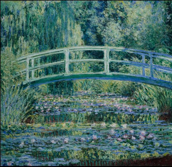 Water Lilies and Japanese Bridge by Claude Monet