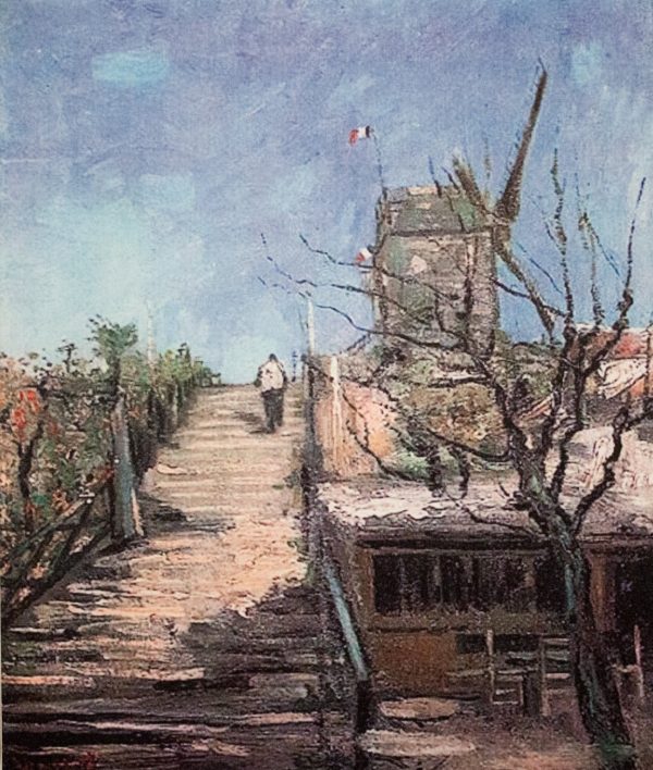 Windmill on Montmartre by Vincent Van Gogh