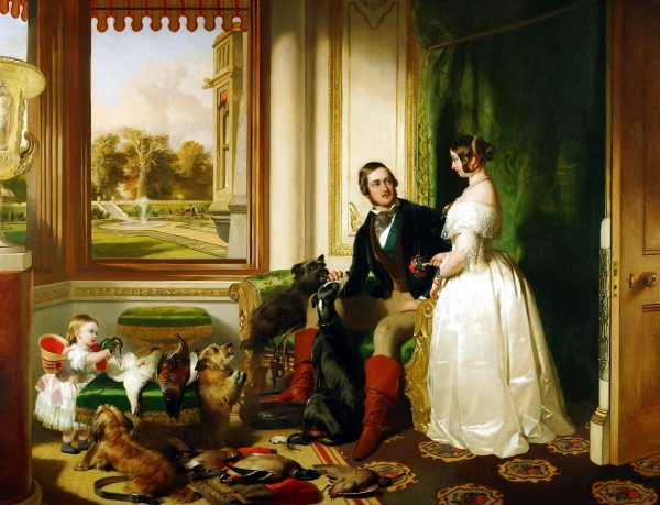 Windsor Castle In Modern Times by Sir Edwin Landseer