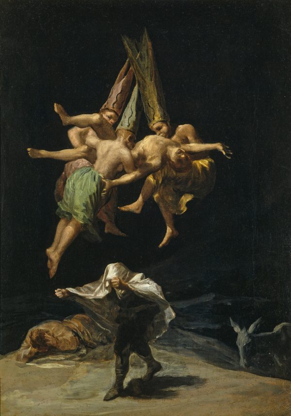 Witches’ Flight by Francisco De Goya, hand-painted oil painting reproduction