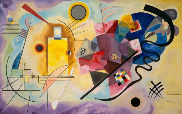 Yellow-Red-Blue by Wassily Kandinsky
